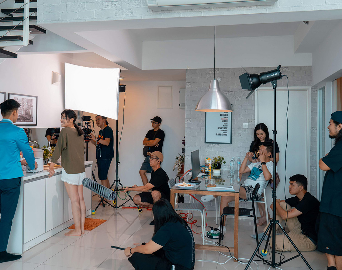 video production shooting